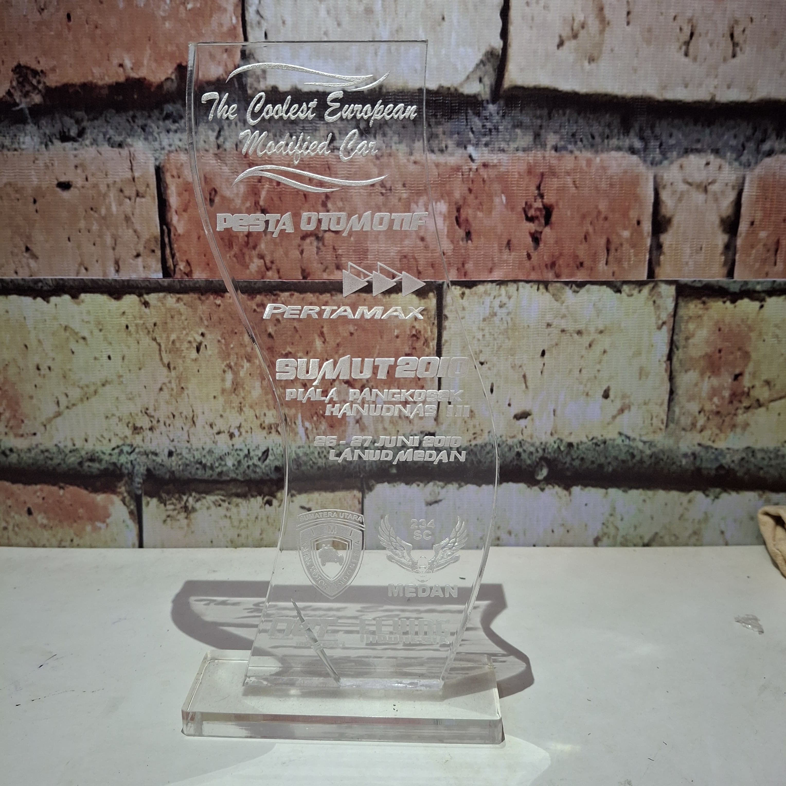 Otomotif Festival Trophy Plaque